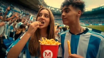 Publicidad MOSTAZA Papas Coated hechas por IA. Una cagada