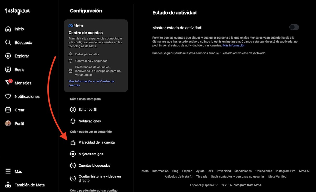Cómo activar el visto en Instagram: guía paso a paso 8 Screenshot