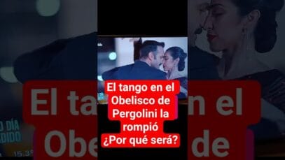 Tango en el Obelisco en #otrodiaperdido . Asi se hace