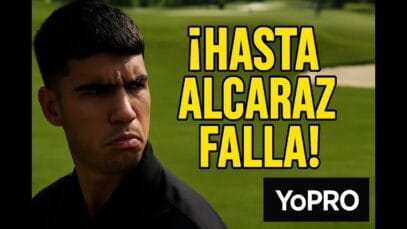 👉 ALCARAZ falla en golf: la publicidad más honesta de