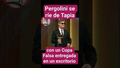 Pergolini se burla de Tapia y la AFA con un