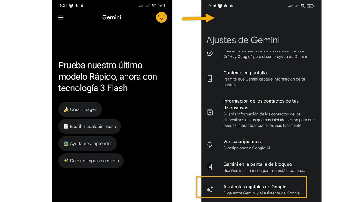 Cómo desactivar Gemini en el móvil 2