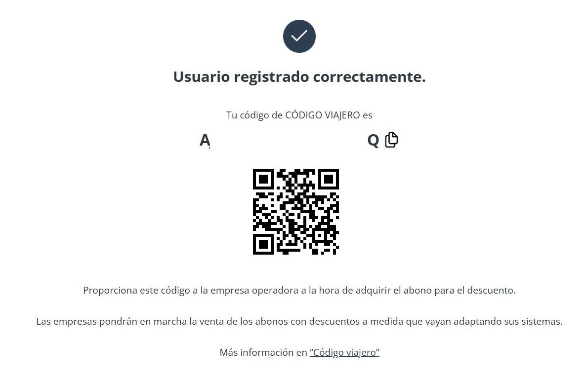 Abono único transporte 2026 2