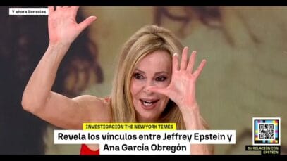 ANA OBREGÓN rompe su silencio s JEFFREY EPSTEIN: “Me REPUGNA