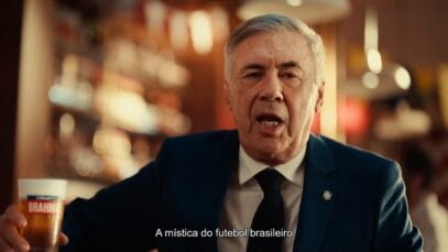 Ancelotti virou talismã do Brasil? Brahma diz que sim! –