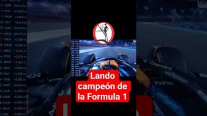 Lando Norris Campeón 2025 de la #F1