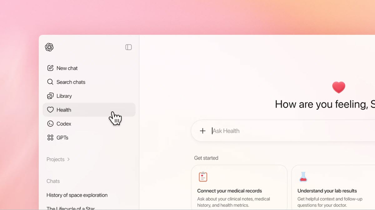 ChatGPT Salud, qué es, cómo funciona