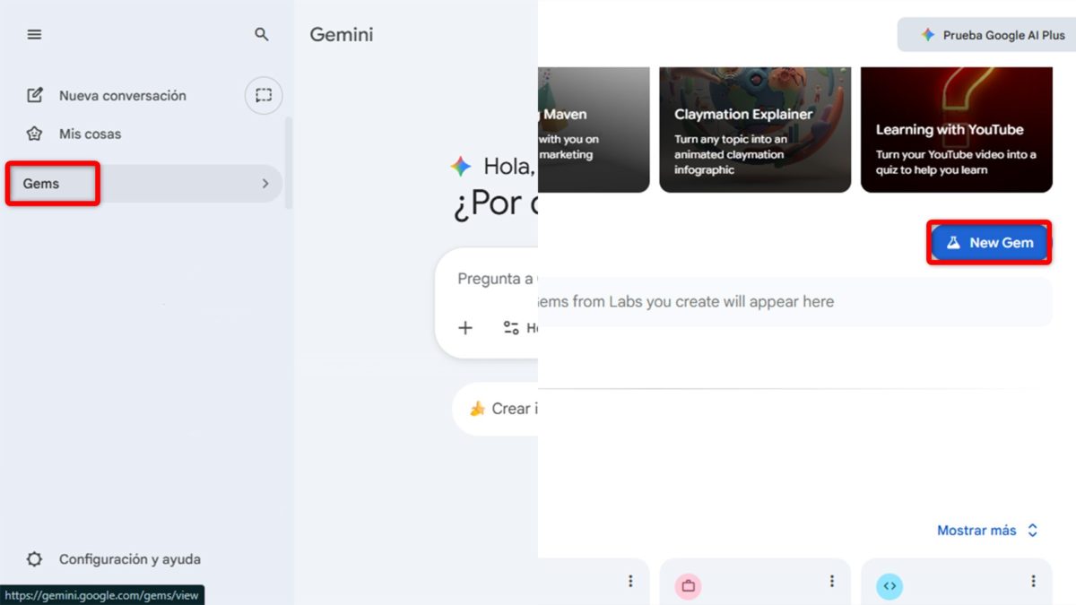 Crear Gems con conocimiento dinámico