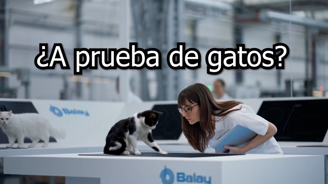 Balay prueba sus placas… ¡con gatos! 🐱