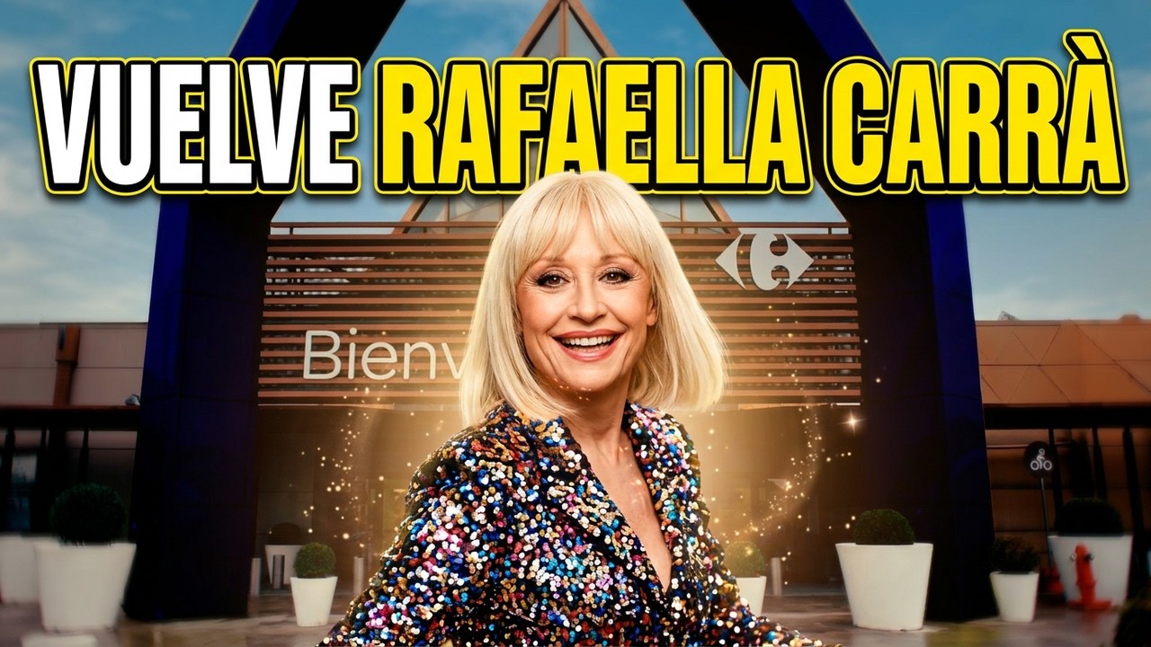 Carrefour revive a Raffaella Carrà en su nuevo anuncio
