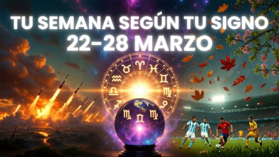 Horóscopo semanal: del 22 al 28 de marzo 2026 🔮