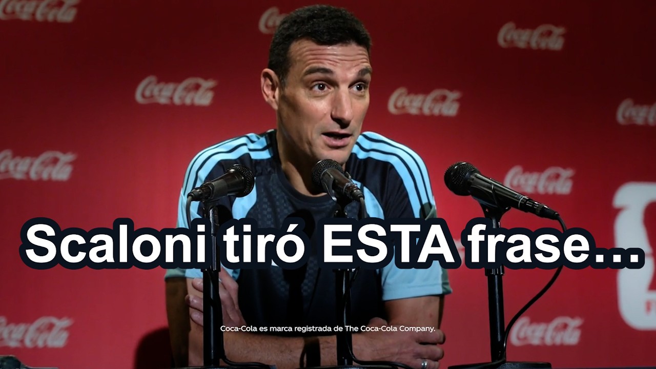 Reacción al Publicidad Coca-Cola Mundial 2026 con Scaloni: Mmm..