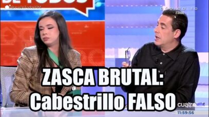 Sarah Santaolalla LLORA y Huye del Plató: Naranjo la DESMONTA