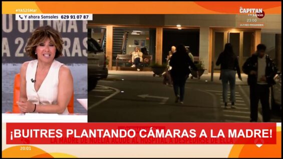 ¡Buitres de Antena 3! Cámaras en la madre de Noelia