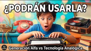 Generación Alfa vs Tecnología Analógica: ¡No lo pueden creer!