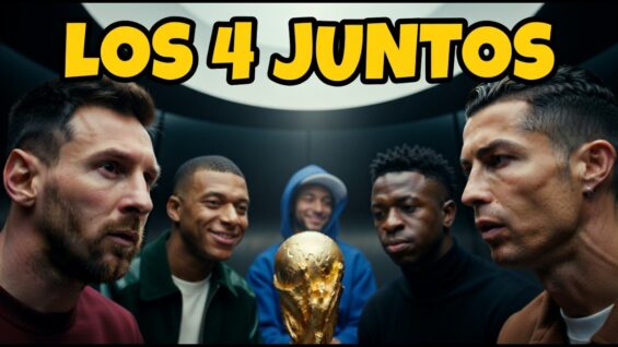 Messi, Cristiano, Mbappé y Vinicius JUNTOS… ¡pero en LEGO! 😳