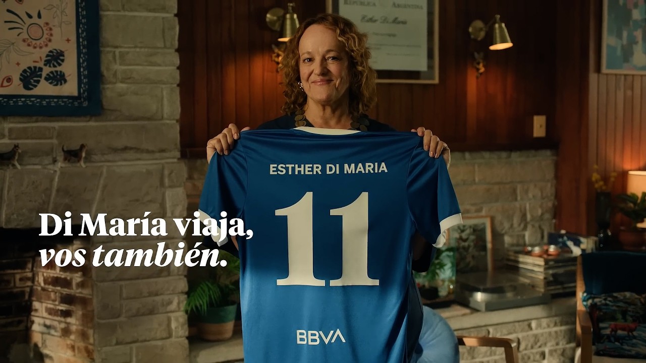 ESTHER DI MARÍA: la publicidad de BBVA para el Mundial
