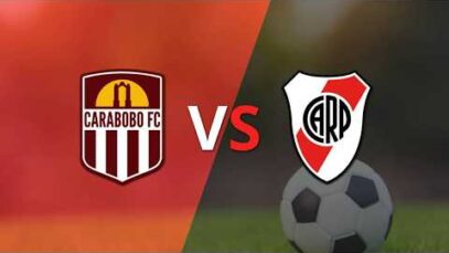 Highlights 1er tiempo Carabobo vs. River, por la Copa Sudamericana.