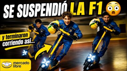 Mercado Libre juntó a Colapinto, Checo y Bortoleto 😳🏎️