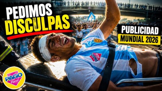 Reacción a Publicidad Pago Fácil Mundial 2026 hecha con IA