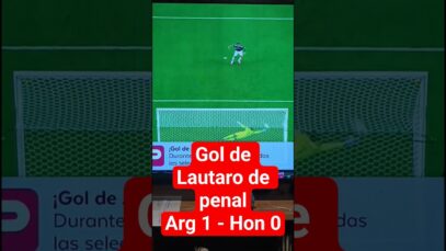Gol de Lautaro de Penal, Argentina 1 Honduras 0