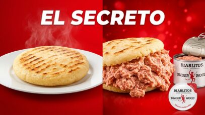 La arepa perfecta NO existe sin esto: Diablitos Underwood (Venezuela