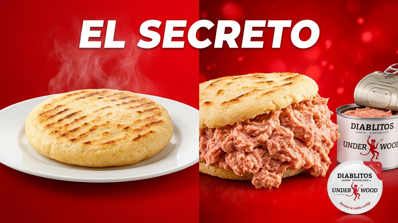 La arepa perfecta NO existe sin esto: Diablitos Underwood (Venezuela