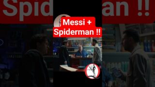 MESSI SE ENCUENTRA CON SPIDER-MAN ¡Explotaron las redes!