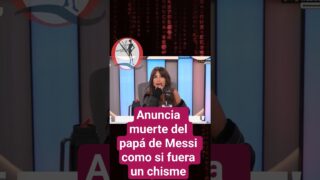¡ESCÁNDALO TOTAL! Florencia Peña anuncia MUERTE del papá de Messi