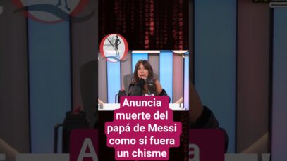 ¡ESCÁNDALO TOTAL! Florencia Peña anuncia MUERTE del papá de Messi
