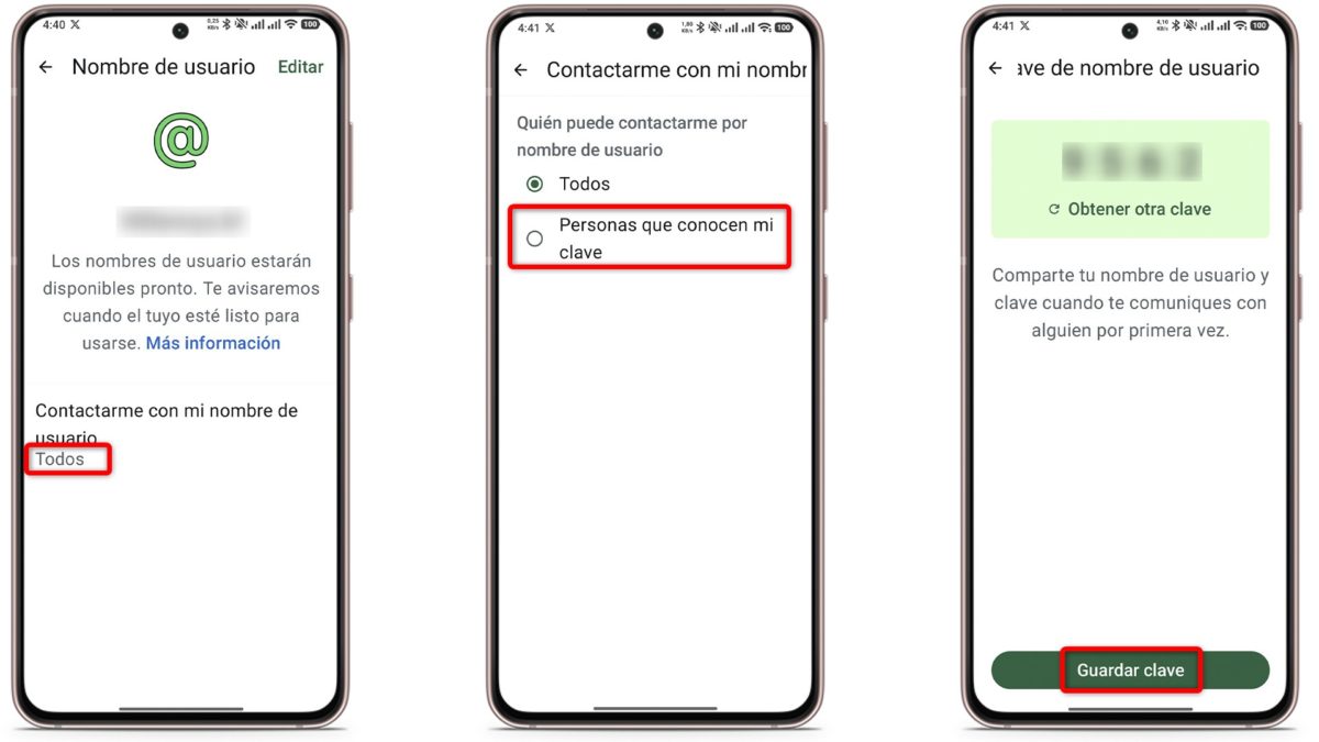 Cómo reservar un nombre de usuario en WhatsApp: guía paso a paso 4 Pasos para crear clave personal en tu nombre de usuario en WhatsApp