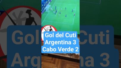 Agónico gol del Cuti Romero para el 3-2 Argentina Cabo