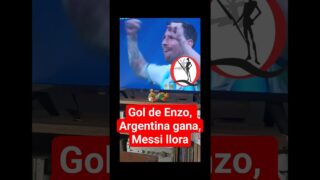 Enzo Fernández puso el gol y ganó Argentina
