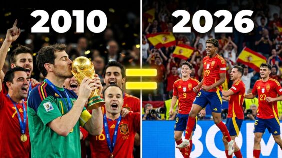 Las increíbles coincidencias entre España 2010 y España 2026 🇪🇸