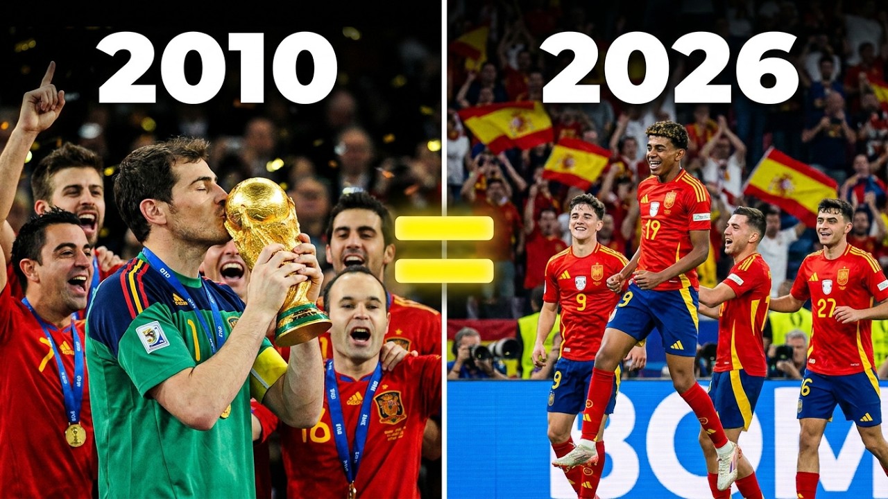 Las increíbles coincidencias entre España 2010 y España 2026 🇪🇸