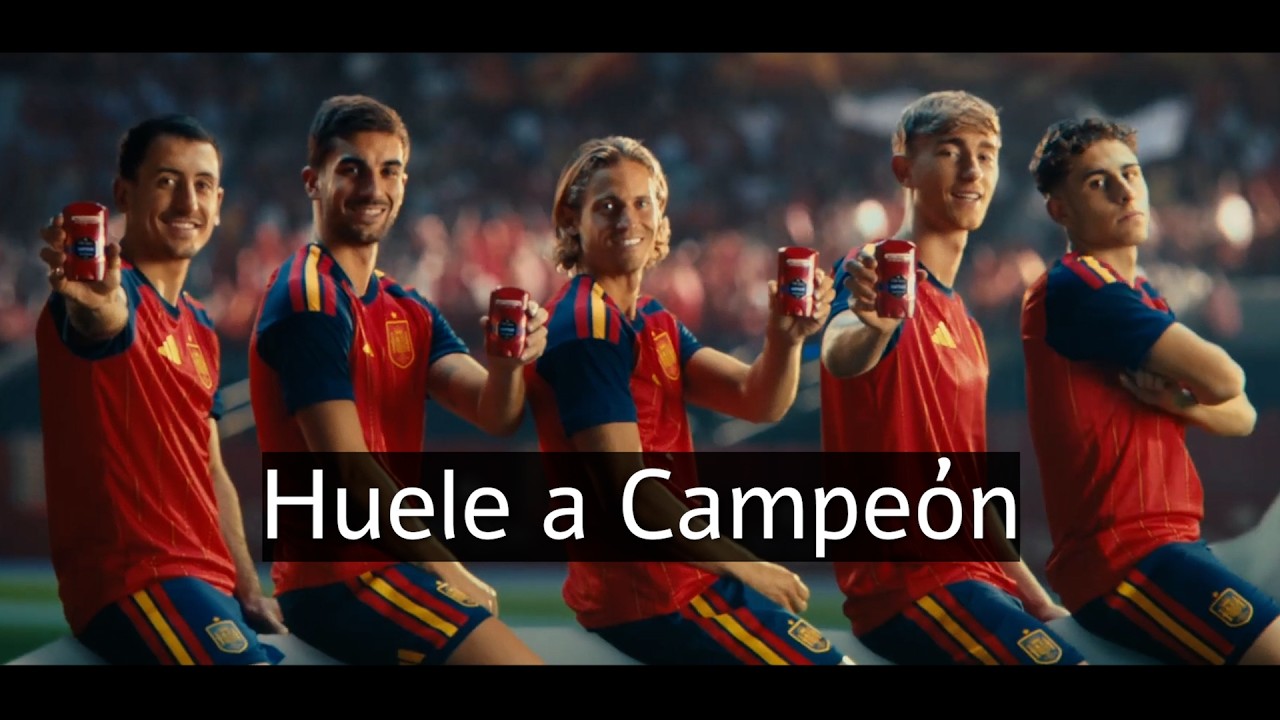 Old Spice celebra a España Campeón del Mundial 2026 🇪🇸