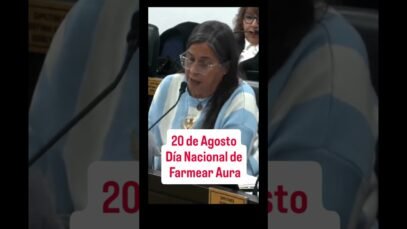 20 de Agosto, Día Nacional de Farmear Aura