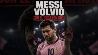 MESSI VUELVE A JUGAR HORAS DESPUÉS DE DESPEDIR A SU