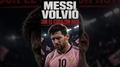 MESSI VUELVE A JUGAR HORAS DESPUÉS DE DESPEDIR A SU