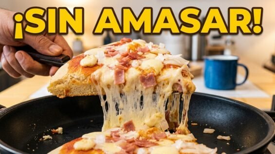 Masa de pizza líquida en un jarrito: la receta sin