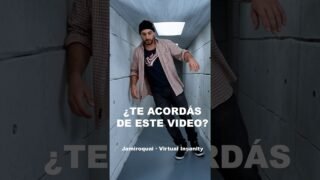 Recreé Virtual Insanity… en el pasillo de mi casa 😂