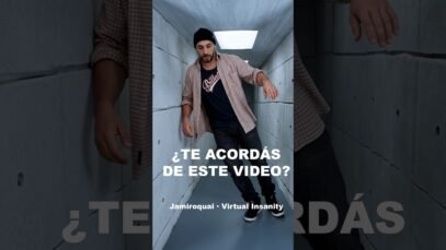 Recreé Virtual Insanity… en el pasillo de mi casa 😂