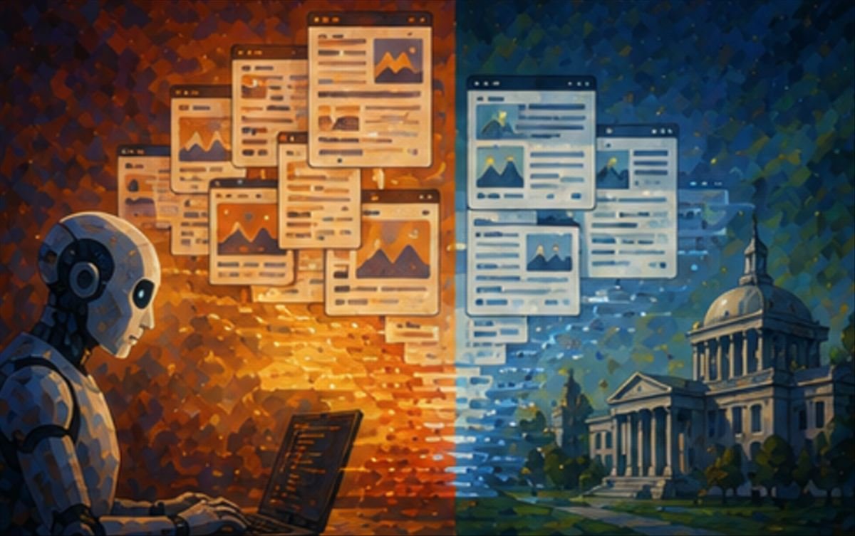 Un tercio de las páginas web publicadas desde el lanzamiento de ChatGPT tienen rastros de autoría IA, según Pew Research