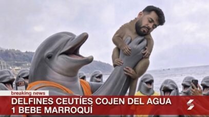 Barbarie marina: Delfines ceutíes capturan pequeño humano y desata la