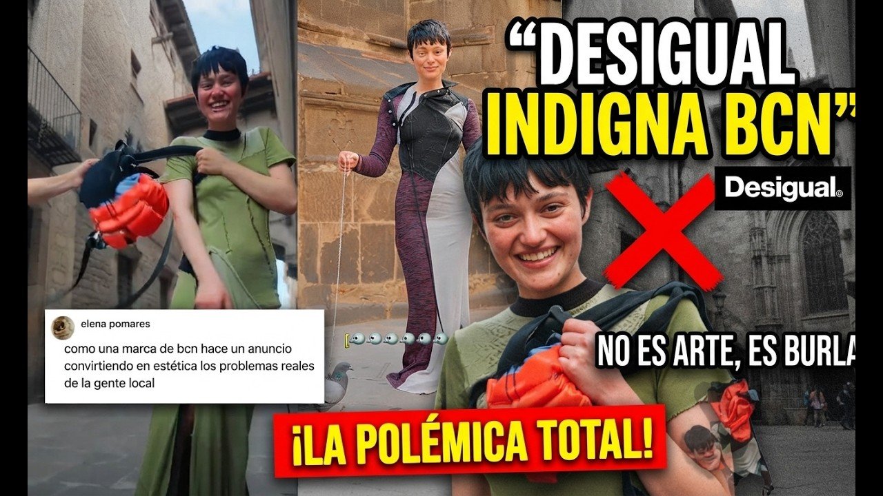 El PEOR anuncio del año: Desigual indigna Barcelona | ¿Ironía
