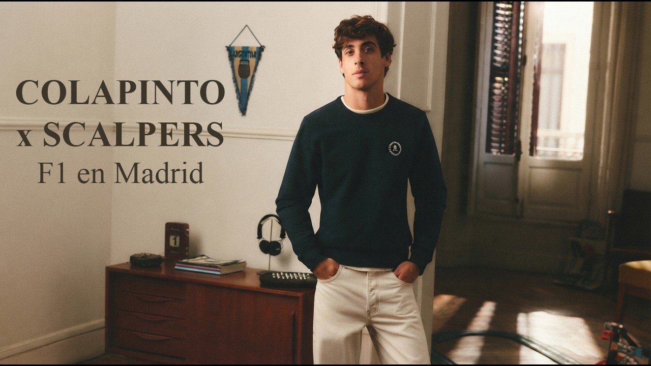 Franco Colapinto en Madrid: Así es su campaña con Scalpers