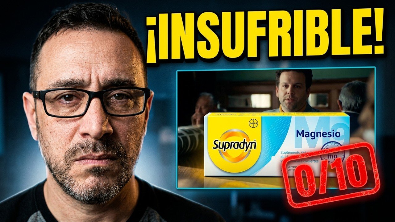 La publicidad de Supradyn Magnesio INCREIBLEMENTE molesta