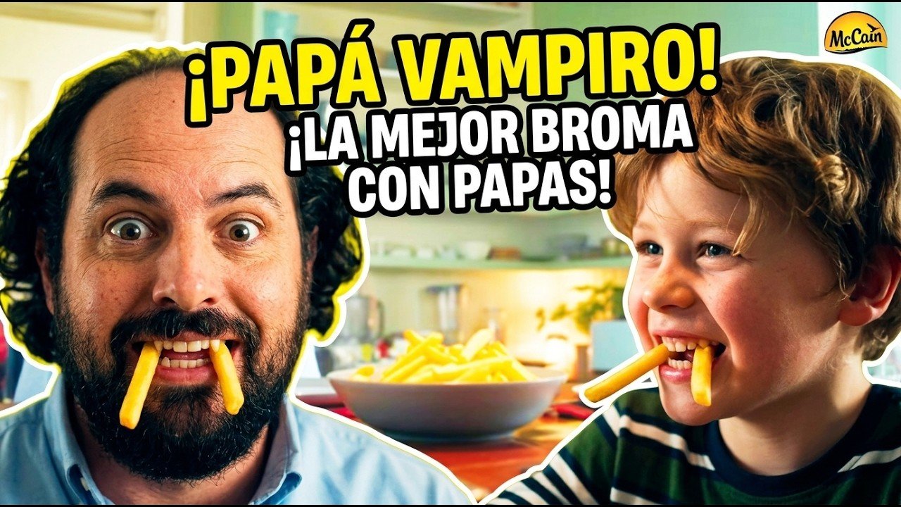 ¡HIZO ESTO CON LAS PAPAS FRITAS! Publicidad de McCain que