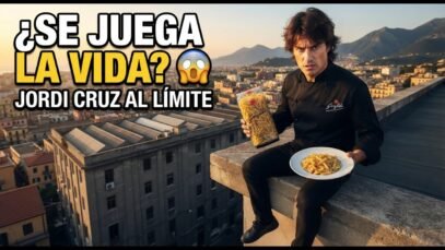 ¡Jordi Cruz se juega la vida en las alturas! El